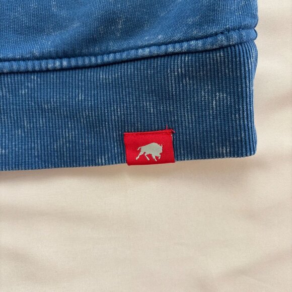 Sportiqe Apparel Co - 1/4 Zip Pullover w/Bitten Apple Applique - Blue - Size M - Picture 5 of 11